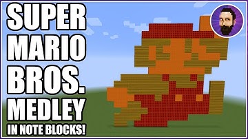 Super Mario Bros. Theme MEDLEY | Minecraft Note Block Song
