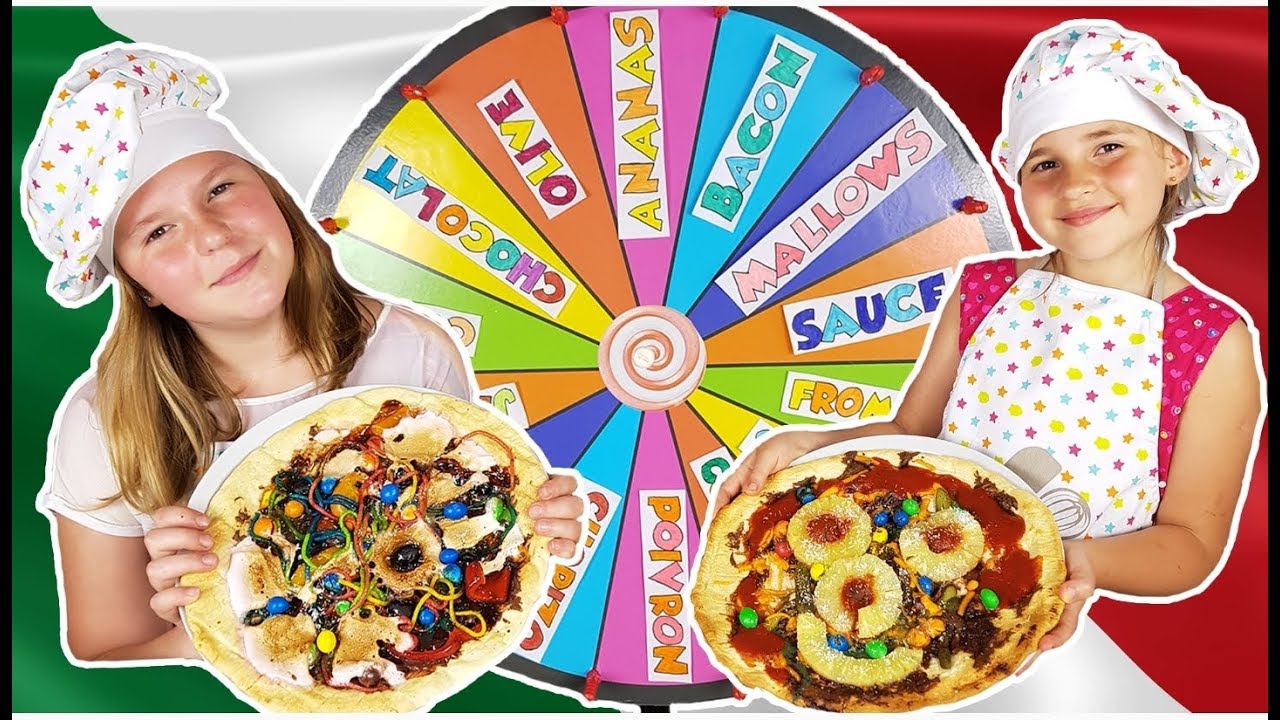 MYSTERY WHEEL OF PIZZA CHALLENGE - ROUE DE LA FORTUNE PIZZA CHALLENGE ! français may 2018
