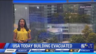 All clear at USA Today HQ after report of man with weapon