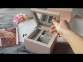 Pandora Small Peach/Light Pink Small Jewelry Box Review Unboxing