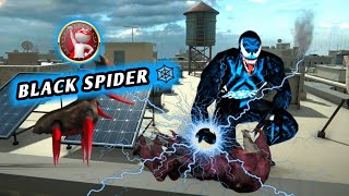 Black Spider Venom Superhero Alien - NS City Gangsters Gameplay screenshot 3