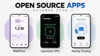3 Best Open Source Android Apps You NEED in 2026! 🔥 Free &amp; Privacy-Friendly