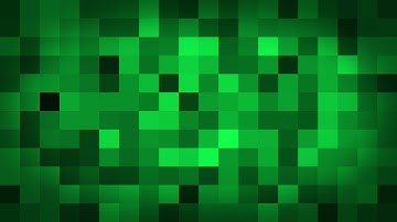 Green glowing pixels square abstract background Free Stock Video
