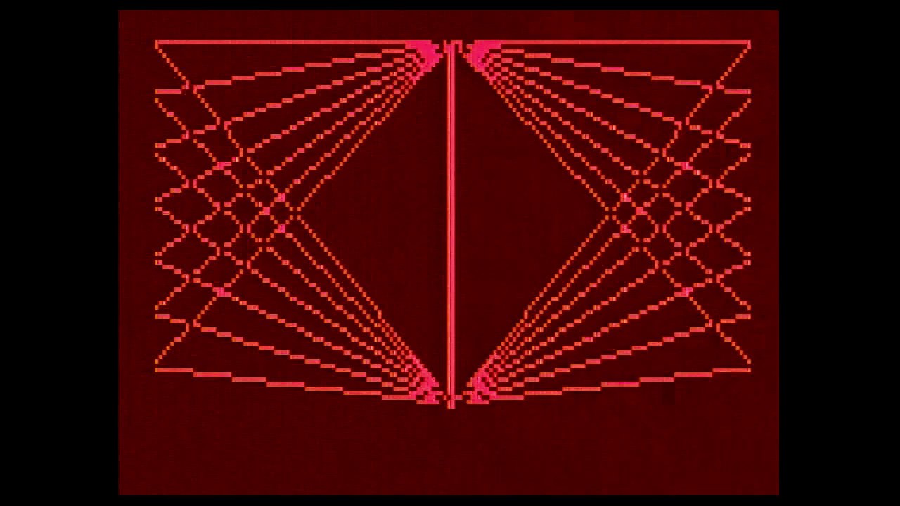 Symmetrical Art by Rob Rosenhouse Video Art for the Bally Arcade and Astrocade 1981