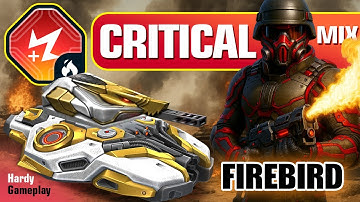 FIREBIRD Critical Mix & Crusader Excelsior + Trickster Drone 👊 Hardy || Tanki Online 2025 (Gameplay)