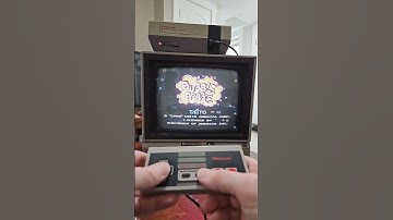 Bubble Bobble CRT gameplay #retrogaming #nintendo #nes