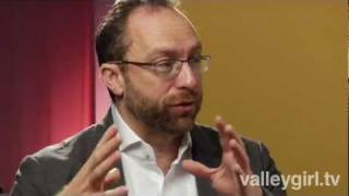 Jimmy Wales of Wikipedia talks about how he got started on Valley Girl Show with Jesse Draper