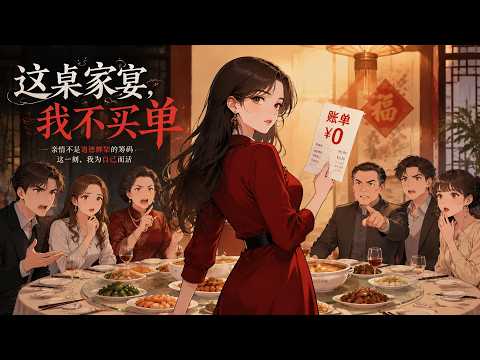 《这桌家宴，我不买单》🌸亲戚设局逼他背38万账单，一张张证据甩出来让父母看清谁才是真贪婪#漫剧 #禾茶漫剧 #女频 #漫剧 #短剧 #男频