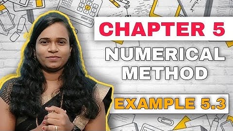 "12th business maths" / numerical method / chapter 5 / example 5.3 #tamil