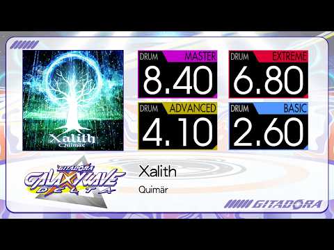 【GITADORA】 Xalith (MASTER ~ BASIC) Drum