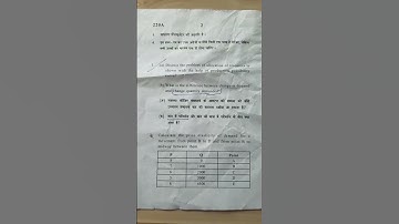 Principles of Microeconomics question paper of B.COM (P)/ B.A (P) du- sol (2022- 2023) 3rd year