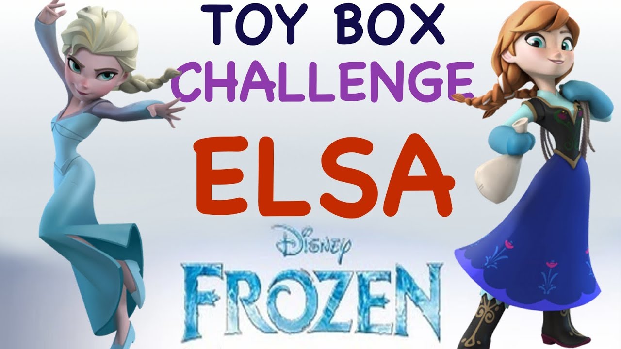 Disney Infinity - FROZEN ELSA - TOY BOX CHALLENGE - YouTube