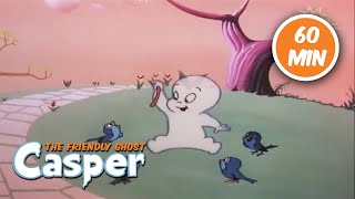 1 Hour Compilation | Casper The Friendly Ghost | Full Episode Collection | Cartoons For Kids