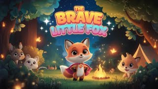 The Brave Little Fox: A Heartwarming Bedtime Story for Kids – Short Moral Tale in English