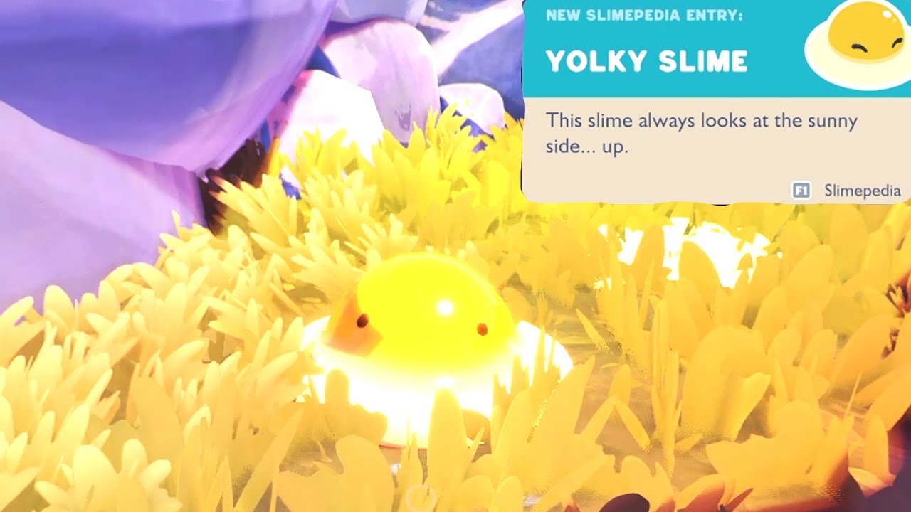 It's no yolk, Slime Rancher 2 new slimes include rare egg slime