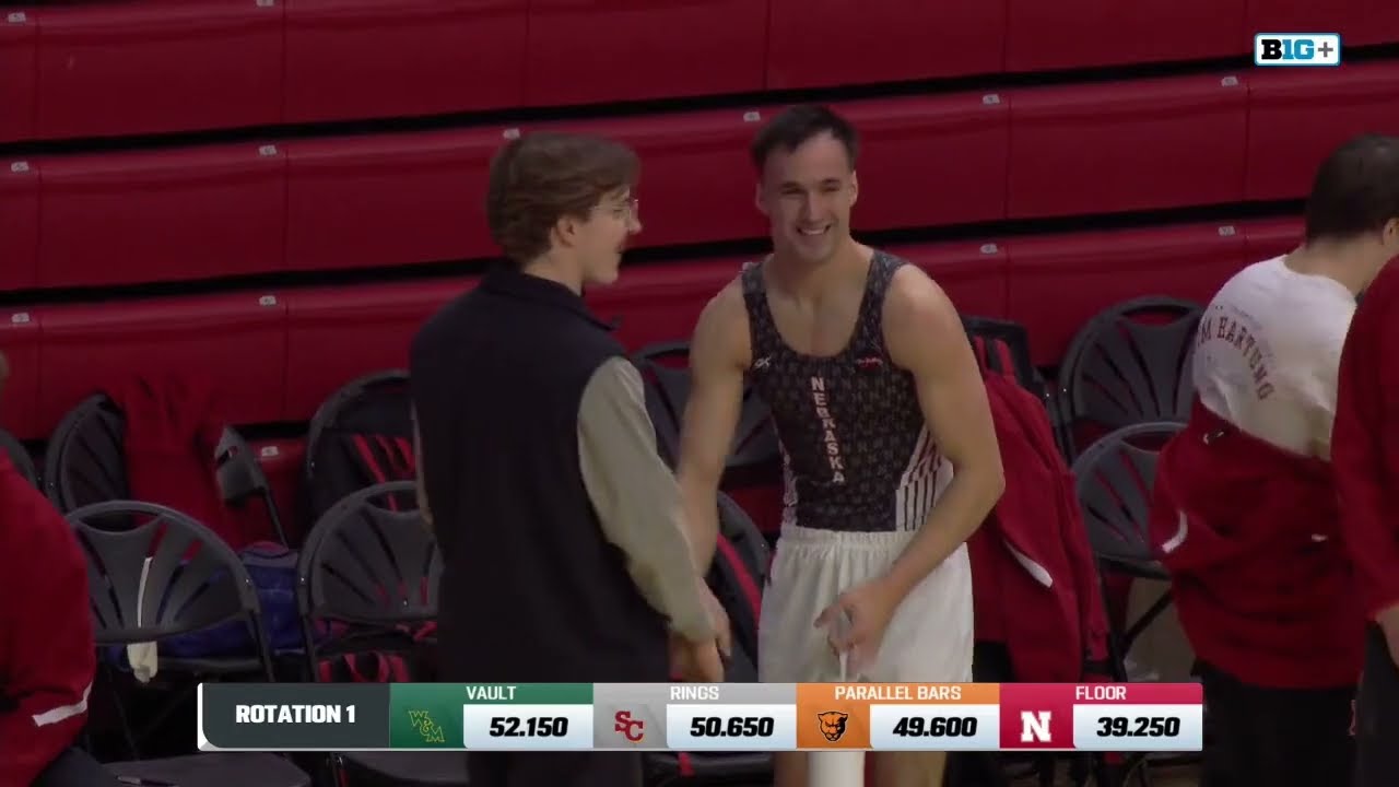2026-02-14 Nebraska vs. William & Mary, Simpson and Greenville - NCAA Men's Gymnastics