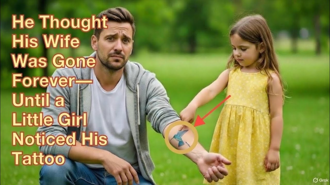 Single Dad Hears Little Girl Say “My Mom Has the Same Tattoo” — The Truth Shocks Everyone