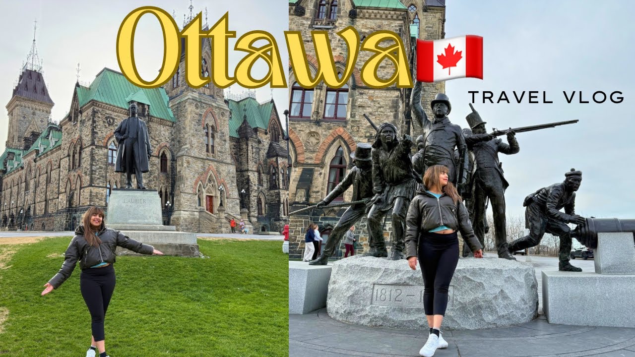 Explore Ottawa city | Canada vlogs 🇨🇦 | Manvi Gangwani