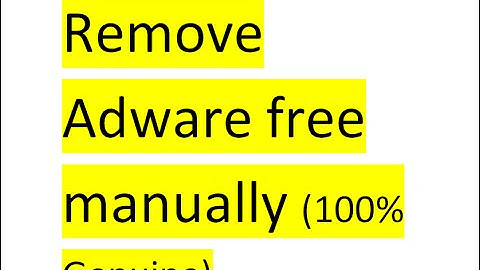Remove Adware Free