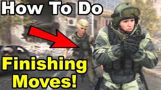 How To Do Takedowns In Modern Warfare