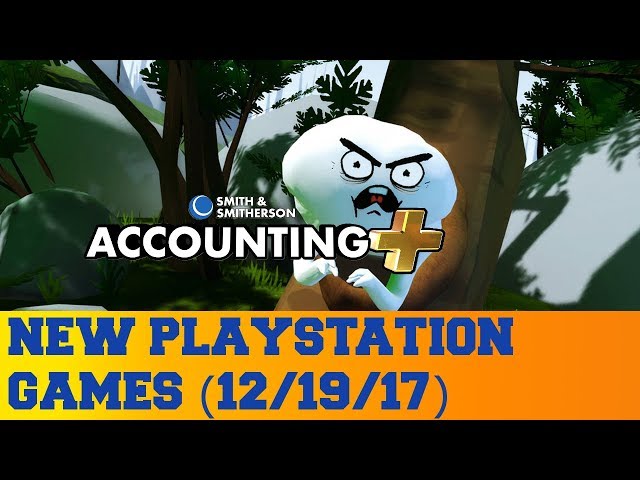 New PlayStation Games for December 19th 2017