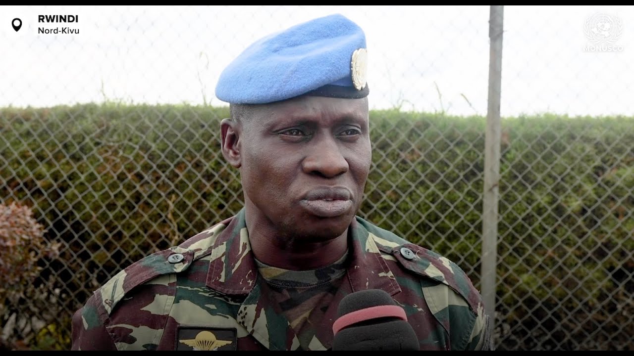 Beni: Message du Gén. div Khar Diouf, Commandant p.i de la Force de la MONUSCO