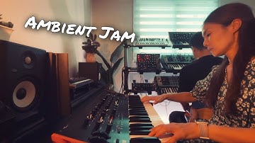 MongKencO - Ambient Jam with Moog Matriarch, Dfam, and Korg Prologue