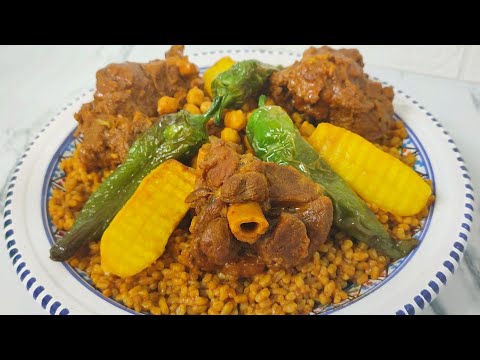 برغل مفور بالعلوش بنة على بنة  