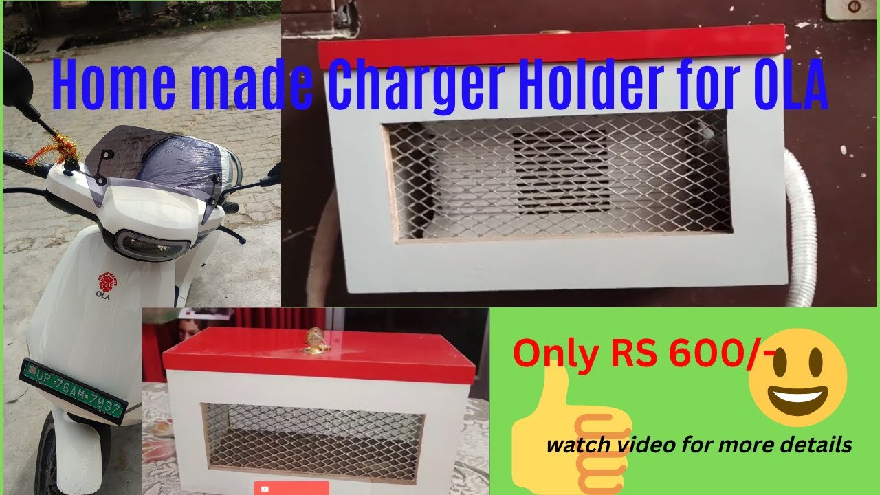 Ola S1 & S1 Pro Charger Holder, Accessories, Lowest Price. YouTube