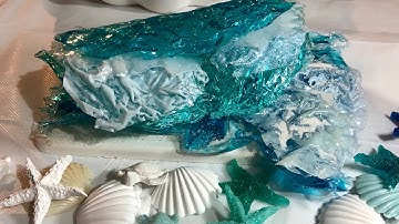 Easy Resin Wave Sculpture Tutorial | How to Make Realistic Ocean Waves with Resin