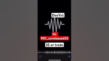 DeeYnt - No talkin unreleased snippet DM to buy or trade#memphis