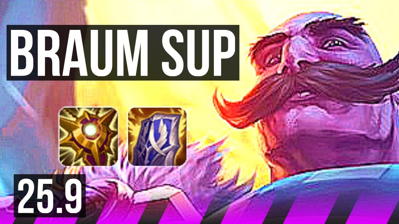 BRAUM & Miss Fortune vs MILIO & Lucian (SUP) | NA Grandmaster | 25.9