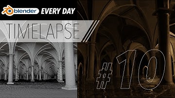 Instancing with Geometry Nodes (Down to the Catacombs) - Blender Every Day #10