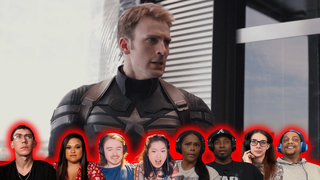 Captain America The Winter Soldier Escape From HQ Scene Reaction