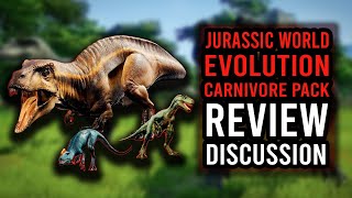 JURASSIC WORLD EVOLUTION - CARNIVORE PACK | DLC Review [2021]