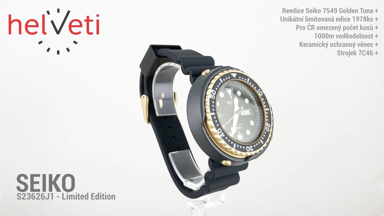 Seiko S23626J1 - Limited Edition - YouTube