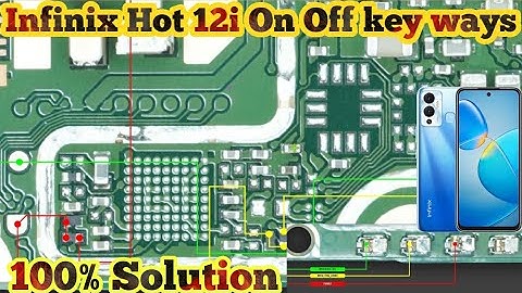 Infinix Hot 12i On off key & volume key not working problem solution|#thesoilboy