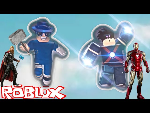 FÁBRICA DO HOMEM DE FERRO VS FÁBRICA DO THANOS NO ROBLOX!! (Super Hero  Tycoon) 