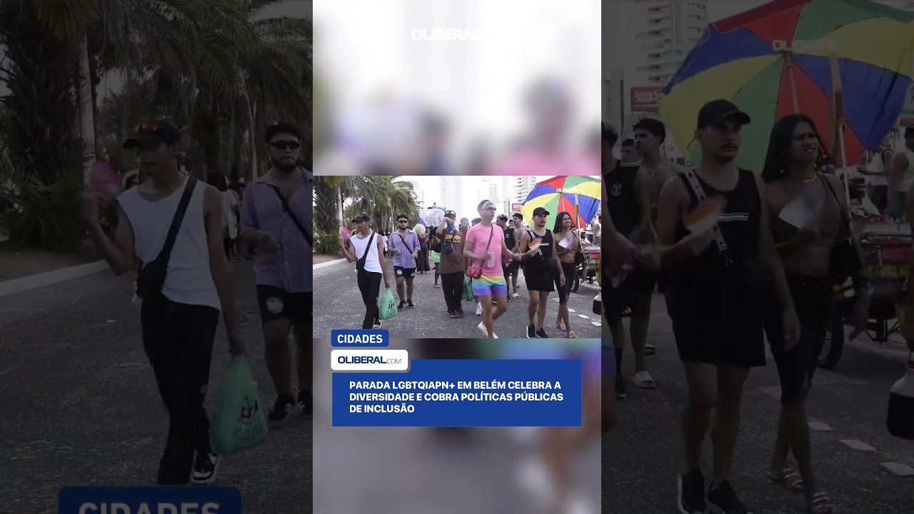 Parada LGBTQIAPN+ em Belém celebra a diversidade e cobra políticas públicas de inclusão