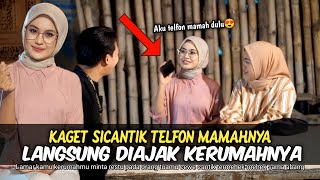 PRANK SHOLAWAT SUMPAH KAGET ! CEWE CANTIK LANGSUNG TELFON MAMAHNYA DIAJAK KERUMAH