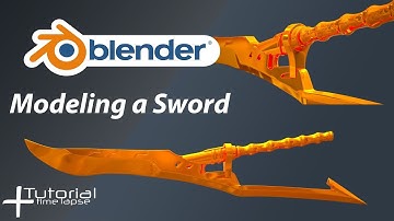 Modeling a Sword in Blender | Timelapse Tutorial