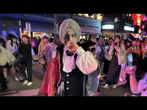 USJホラーナイト　イケメンヴァンパイアと白ゾンビさん#usj #ハロウィン#usj  #ホラーナイト2023 #usj #イケメン  #ヴァンパイア #ユニバ  #ハロウィンイベント