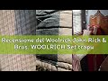 Recensione del Woolrich John Rich & Bros. WOOLRICH Set trapunta Cottage Styling Reversed to Tinta Un