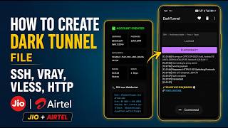 How to Create Dark Tunnel Files in 2026 (SSH + SNI Tutorial) Using SSH accounts + your SNI/bug host. screenshot 4