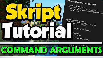 Minecraft Skript Tutorial: Command Arguments | Minehut (September 2020)