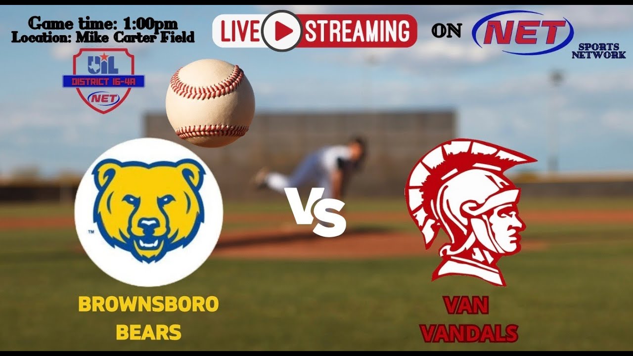 HS Baseball Brownsboro vs Van YouTube