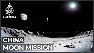 China lands on moon in mission to collect samples from surface