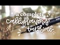 CALLIGRAPHY TUTORIAL for beginners 🩰 🤎 | FREE downloadable calligraphy practice sheet :)