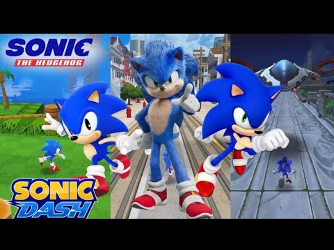 Sonic Dash vs Sonic Prime Dash - Sonic Prime vs Movie Hyper Sonic vs ...