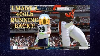 I Put An Offensive Linemen At Running Back In Madden 20